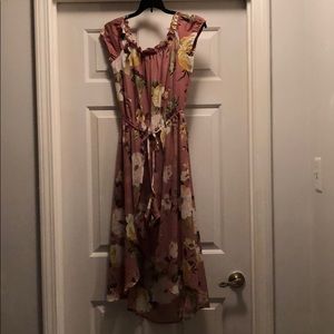 Flower Print Romper